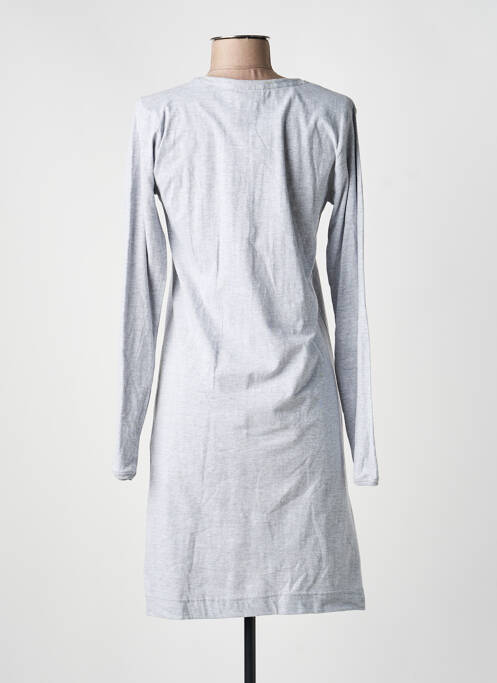 Cămașă de noapte serigrafie gri REBELLE BY PASTUNETTE femme