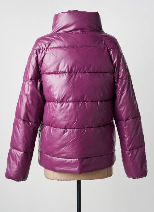 Geacă matlasată buzunare fără glugă violet ATTRAIT femme