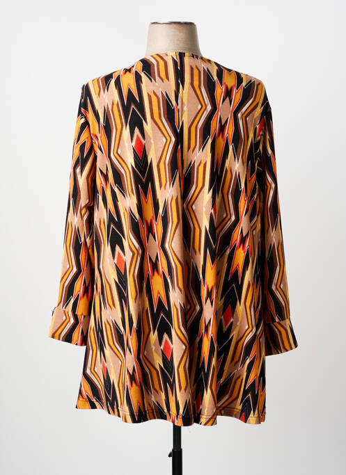 Top elasticitate mâneci lungi galben 2W PARIS femme