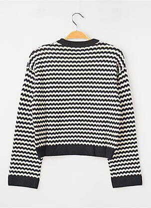 Pulover elasticitate mâneci lungi negru GARCIA fată