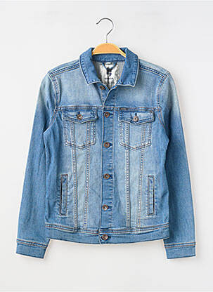 Jachete casual închidere cu nasturi pe față albastru GARCIA fille