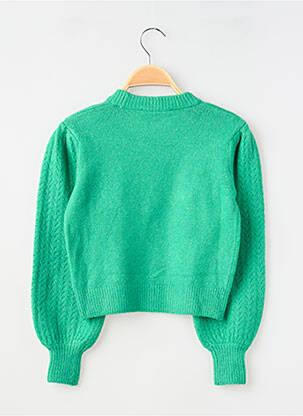 Pulover elasticitate mâneci lungi verde GARCIA fată