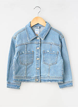 Jachete casual închidere cu nasturi pe față albastru MAYORAL fille