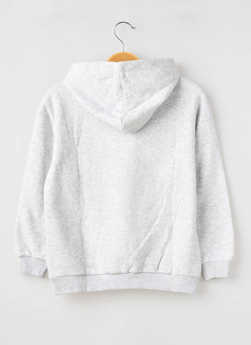 Hanorac cu glugă elasticitate mâneci lungi gri GARCIA fille