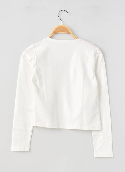 Top mâneci lungi mâneci lungi argintiu MAYORAL fille