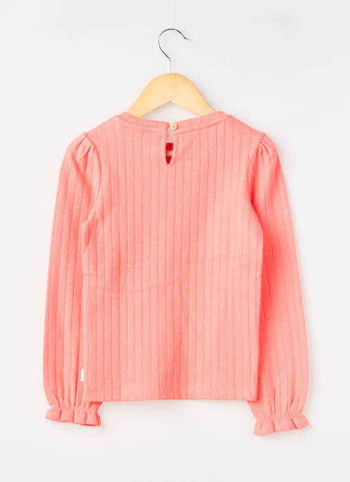Tricou închidere cu nasturi la spate mâneci lungi portocaliu GARCIA fille