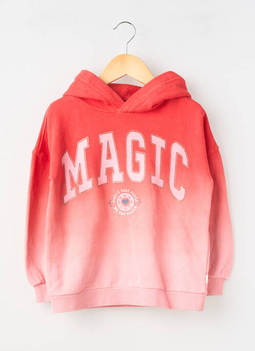 Hanorac cu glugă elasticitate mâneci lungi roz GARCIA fille