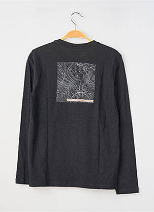Tricou mâneci lungi mâneci lungi negru GARCIA băiat