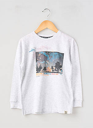 Tricou mâneci lungi mâneci lungi gri GARCIA garcon