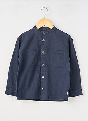 Cămașă cu mâneci lungi țesătură poplin albastru MAYORAL garcon