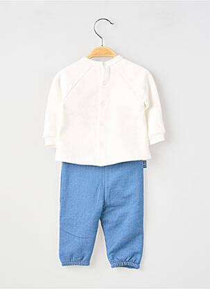 Set pantaloni strânsă la bază albastru BOBOLI fată