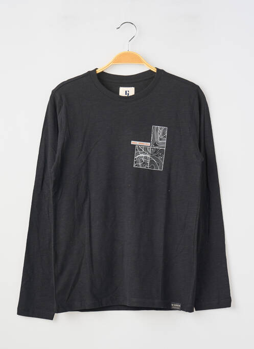 Tricou mâneci lungi mâneci lungi negru GARCIA garcon