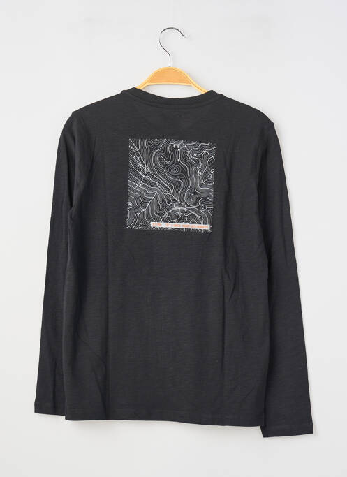 Tricou mâneci lungi mâneci lungi negru GARCIA garcon