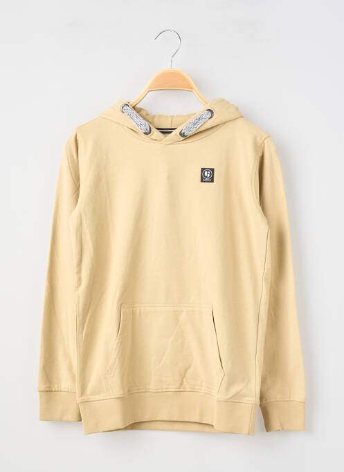 Hanorac cu glugă buzunare mâneci lungi bej GARCIA garcon