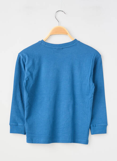 Tricou mâneci lungi mâneci lungi albastru GARCIA garcon