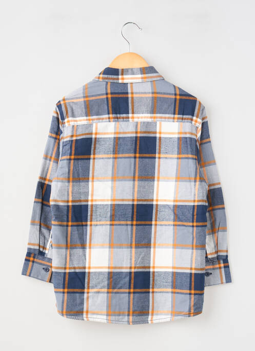 Cămașă cu mâneci lungi imprimeu scoțian albastru MAYORAL garcon