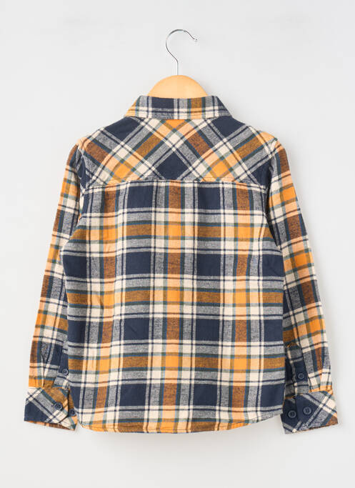 Cămașă cu mâneci lungi țesătură poplin portocaliu GARCIA garcon