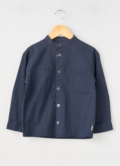 Cămașă cu mâneci lungi țesătură poplin albastru MAYORAL garcon