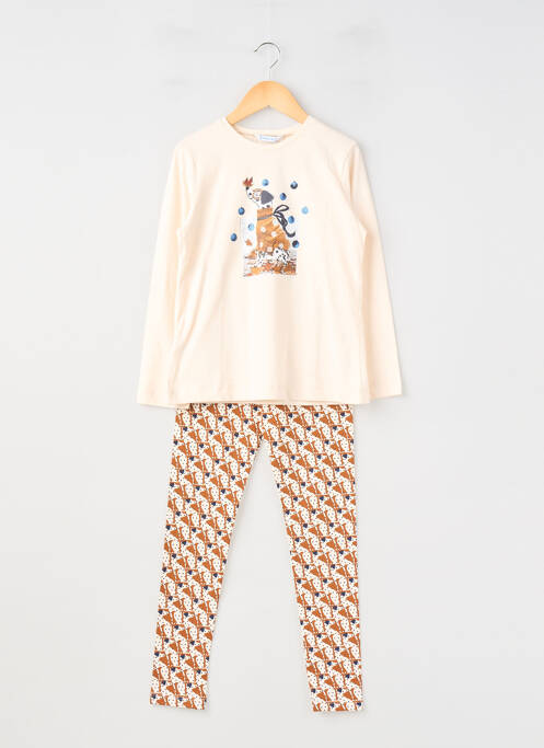 Set pantaloni mâneci lungi bej MAYORAL fille