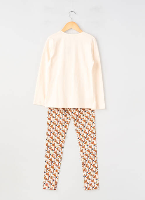 Set pantaloni mâneci lungi bej MAYORAL fille