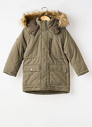 Parka buzunare cu glugă verde MAYORAL garcon