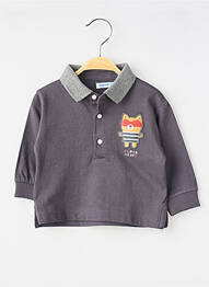 Polo mâneci lungi mâneci lungi gri MAYORAL garcon
