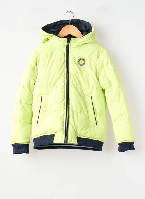 Geacă matlasată mâneci lungi cu glugă verde GARCIA garcon