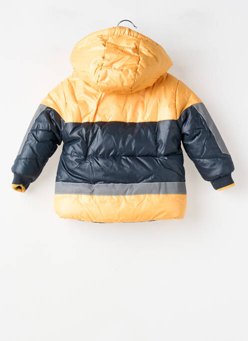 Geacă matlasată mâneci lungi cu glugă galben BOBOLI garcon