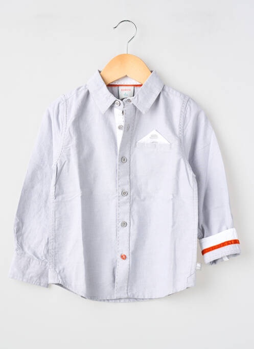 Cămașă cu mâneci lungi croială dreaptă albastru BOBOLI garcon