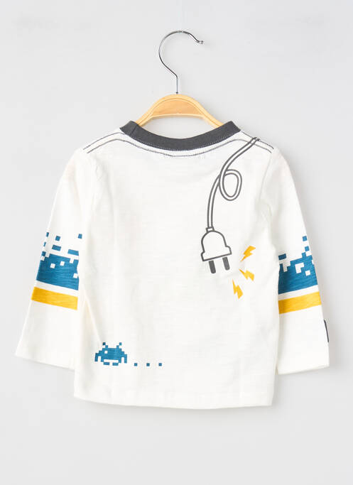 Tricou mâneci lungi mâneci lungi alb BOBOLI garcon