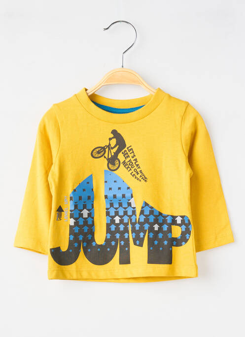 Tricou mâneci lungi mâneci lungi galben BOBOLI garcon