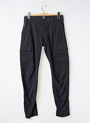 Pantalon cargo subțire mărime reglabilă negru LE TEMPS DES CERISES garcon