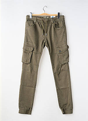 Pantalon cargo elasticitate mărime reglabilă verde GARCIA băiat