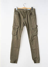 Pantalon cargo elasticitate mărime reglabilă verde GARCIA garcon