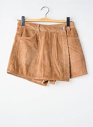 Fustă pantaloni scurți croială dreaptă maro GARCIA fille