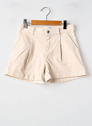 Șort elasticitate mărime reglabilă bej MAYORAL fille