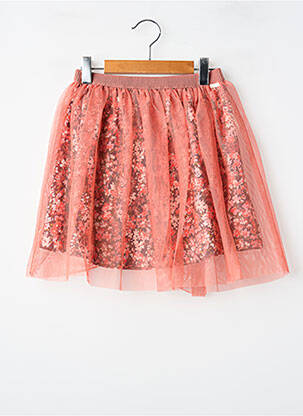 Fustă midi căptușeală roz GARCIA fille