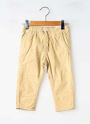 Pantalon drept închidere cu legături de legat talie elastică bej MAYORAL garcon