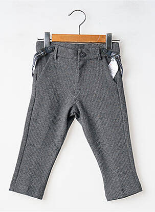 Pantalon slim elasticitate gri BOBOLI băiat