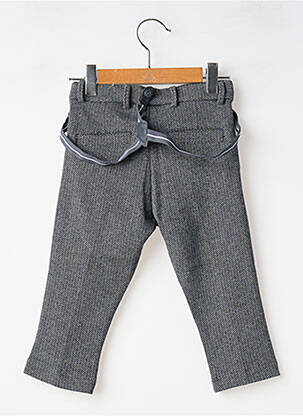 Pantalon slim elasticitate gri BOBOLI băiat