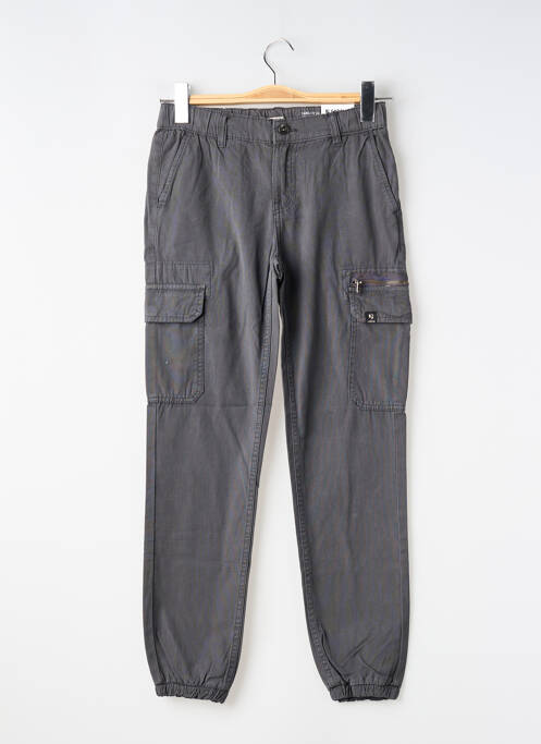 Pantalon cargo țesătură poplin mărime reglabilă gri GARCIA garcon