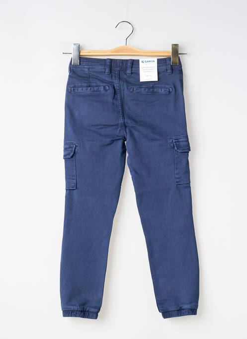 Pantalon cargo țesătură poplin mărime reglabilă albastru GARCIA garcon