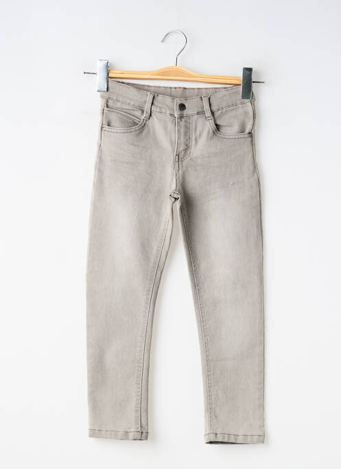 Blugi cu croială slim elasticitate mărime reglabilă gri BOBOLI garcon