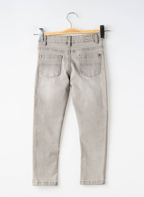 Blugi cu croială slim elasticitate mărime reglabilă gri BOBOLI garcon