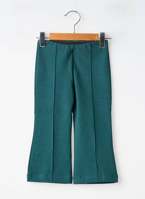 Pantalon evazat elasticitate talie elastică verde MAYORAL fille