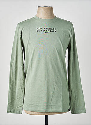 Tricou mâneci lungi mâneci lungi verde GARCIA garcon