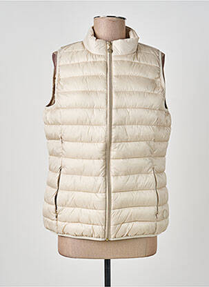 Geacă matlasată buzunare fără glugă bej TBS femme