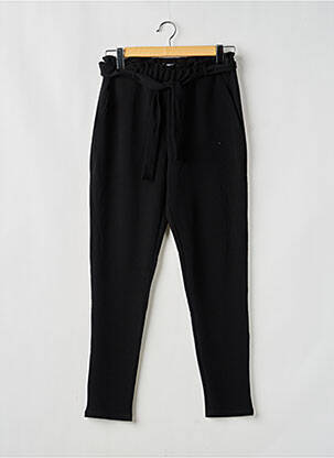 Pantalon slim elasticitate talie elastică negru MAYORAL fată