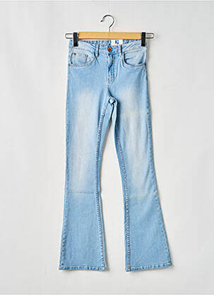 Blugi cu croială evazată buzunare albastru GARCIA fille