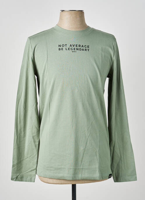 Tricou mâneci lungi mâneci lungi verde GARCIA garcon